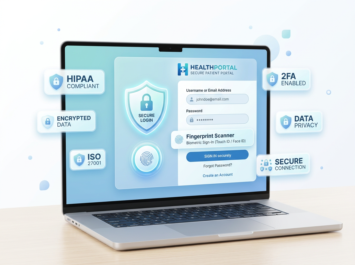 Secure patient portal
